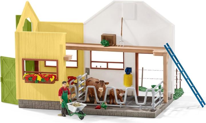 Schleich Grange avec animaux+accessoires