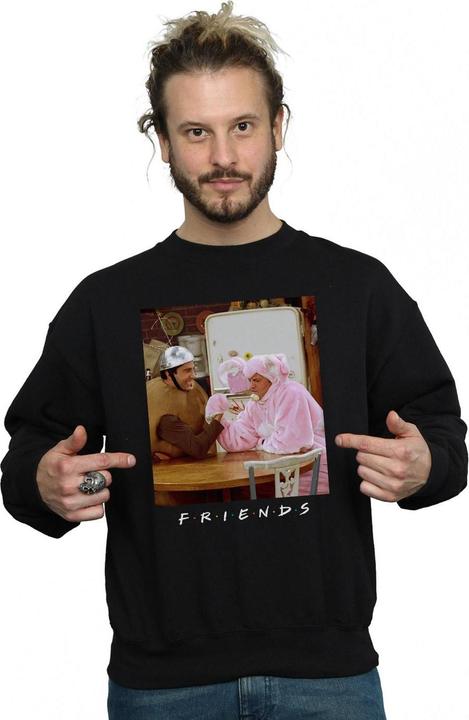 Actual product image Friends Mens Ross And Chandler Arm Wrestling Sweatshirt (XL)