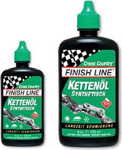 Finish Line CrossCountry chain oil with 240ml spray bottle (240 ml, Chain oil)