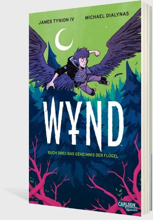 Actual product image WYND 3: Das Geheimnis der Flügel (German, Michael Dialynas, James Tynion IV, 2024)