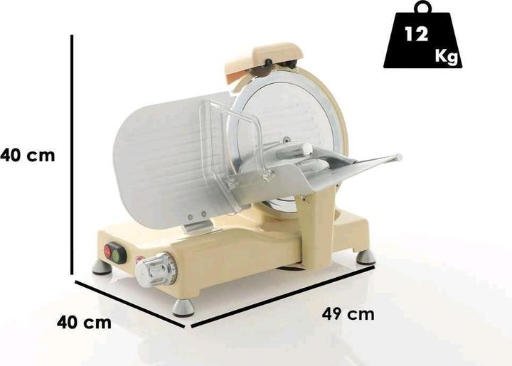 Produktbild RGV Vintage 250 Elektrische Schneidemaschine 140 W Aluminium Elfenbein