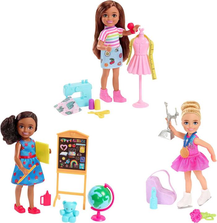 Immagine prodotto Barbie Chelsea Carriere Pattinatrice sul Ghiaccio