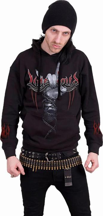 Image du produit Spiral - Sweat à capuche ROCK LOUD - Adulte (L)