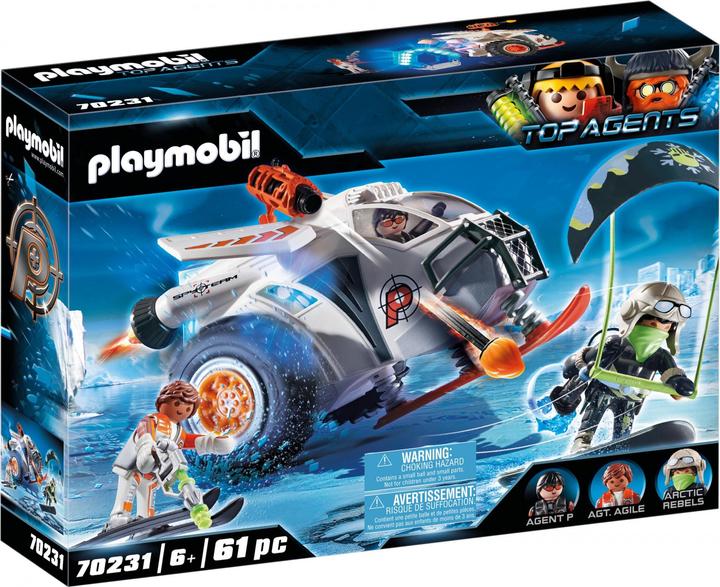 Image du produit Playmobil Équipe d'espionnage en planeur (70231, Top agents Playmobil)