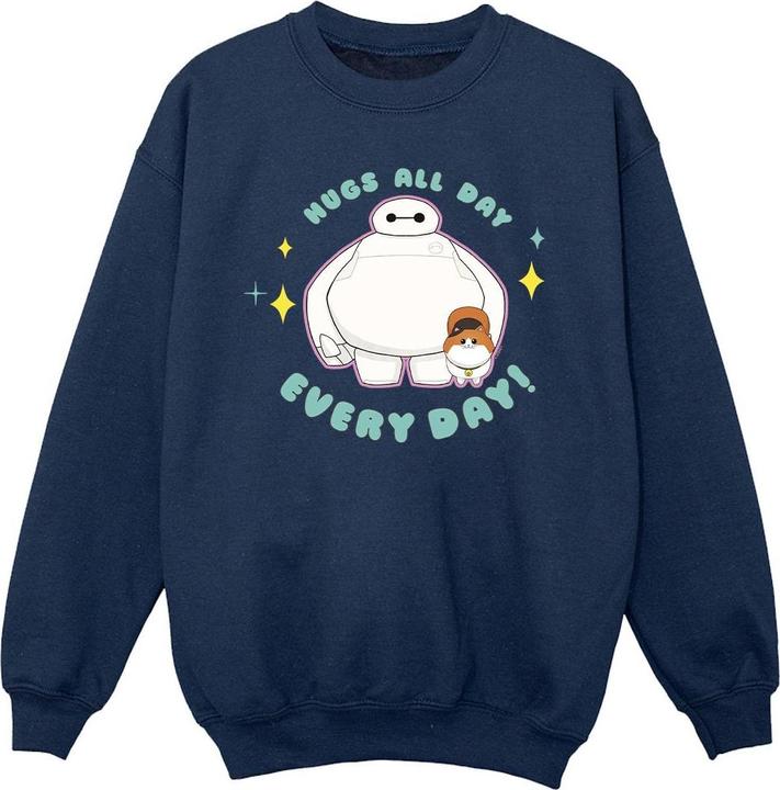 Immagine prodotto Disney Big Hero 6 Baymax Hugs Everyday Felpa Ragazze (152, 158)