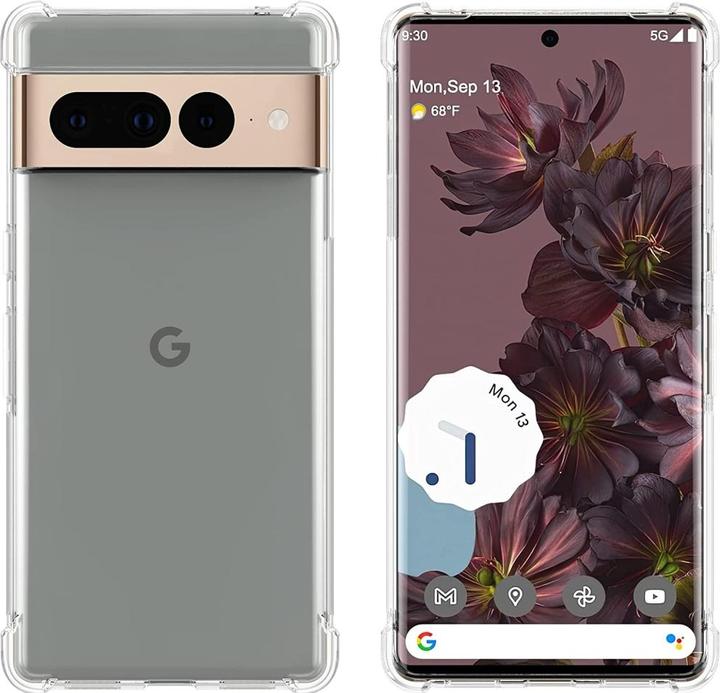 Screenguard Crystal Soft Airbag Bumper Case (Google Pixel 7 Pro)