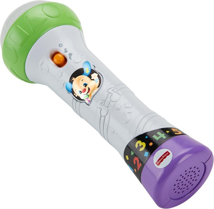 Actual product image Fisher-Price Laugh & Learn Rock & Record Microphone (German)