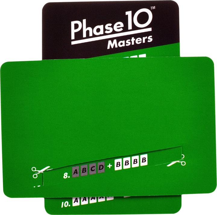 Produktbild Mattel Games Phase 10 Masters Kartenspiel (Deutsch)