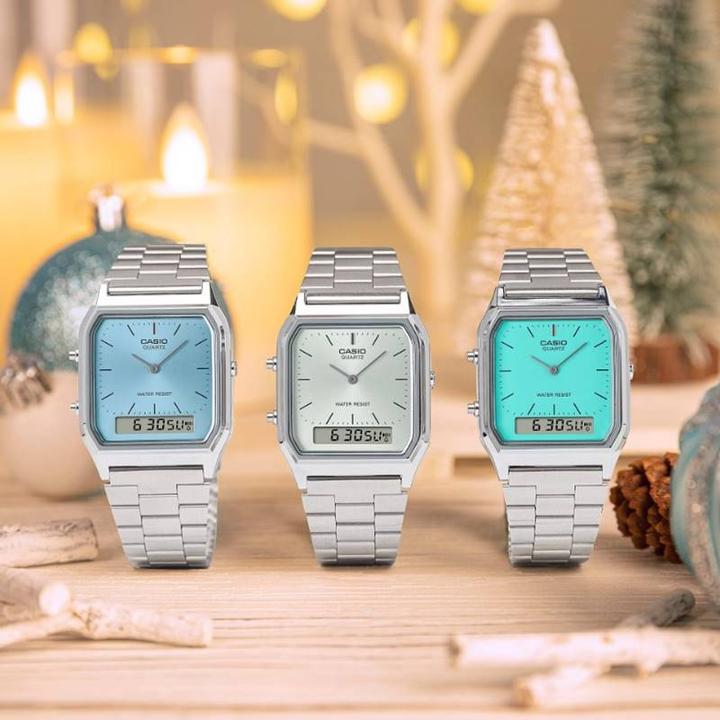Image du produit Casio AQ-230A-2A2MQYES (Chronographe, 30 mm)