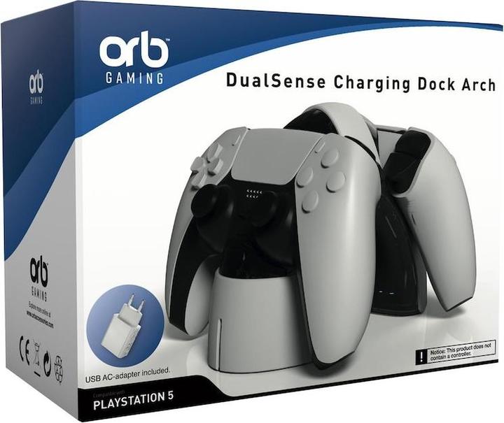 ORB Playstation 5 DualSense Charging Dock Arch (PS5)