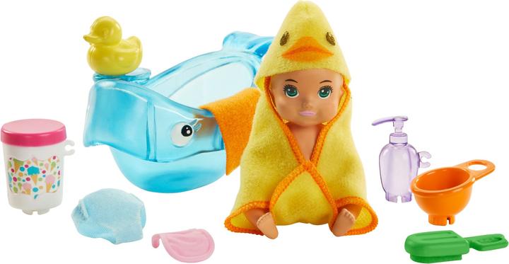 Image du produit Barbie Bébé et Accessoires de Bain - Coffret Poupée Mannequin - 3 ans et +