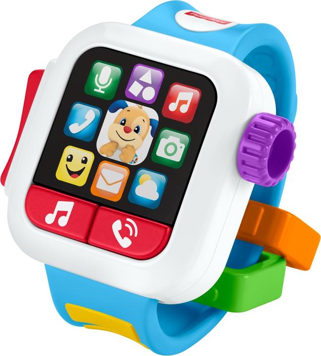 Actual product image Mattel Games Laugh & Learn Time to Learn Smartwatch (German)
