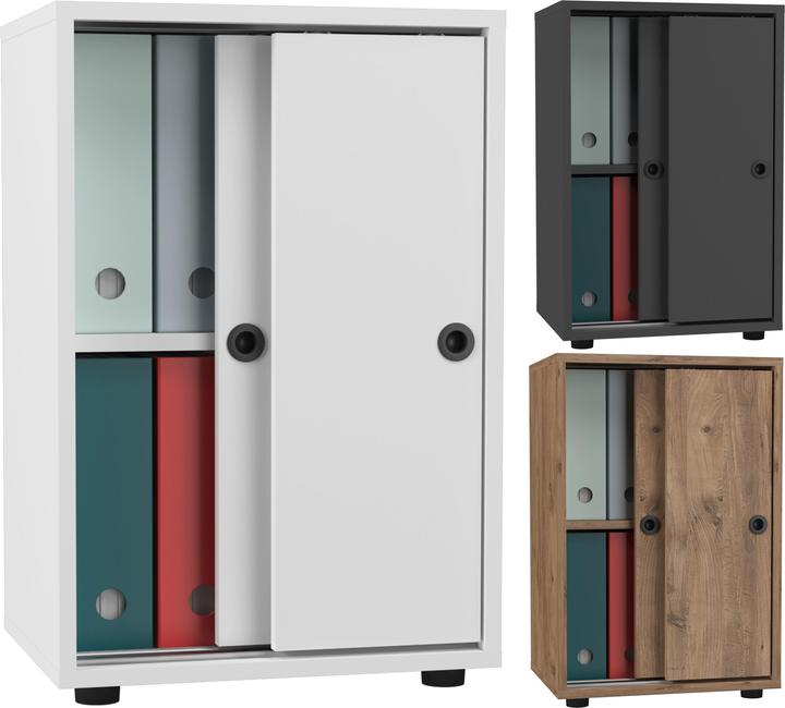 Actual product image VCM Büroschrank Aktenschrank Ulas 2fach (49 x 38 x 74 cm)