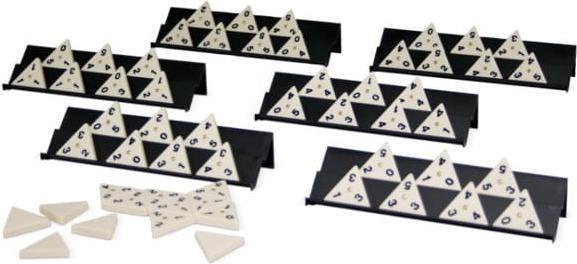 Productafbeelding Goliath Toys Triominos 6 spelers (Duits, Frans, Italiaans, Engels)