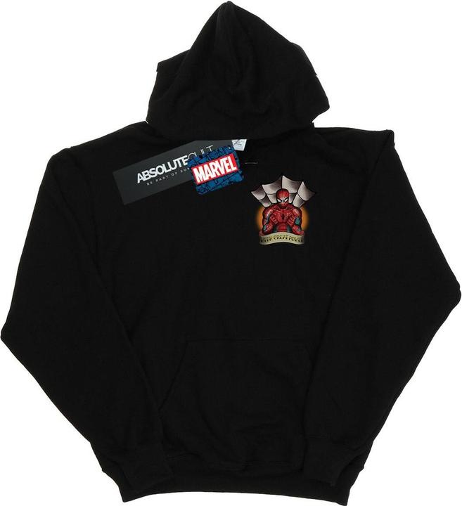 Produktbild SpiderMan Tattoo Breast Print Kapuzenpullover (S)