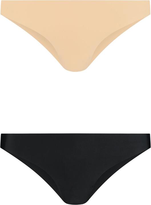 Produktbild Bye Bra Invisible Brazilian Nude + Black XL (XL, 2er Pack)