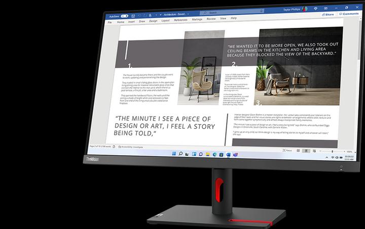 Actual product image Lenovo ThinkVision S27i-30 (1920 x 1080 pixels, 27")