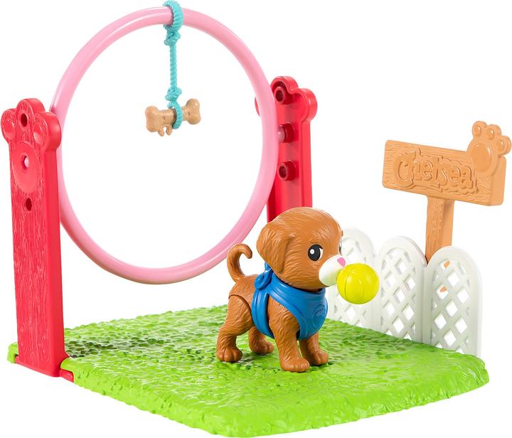 Produktbild Barbie Chelsea Hundetrainerin-Spielset mit Puppe