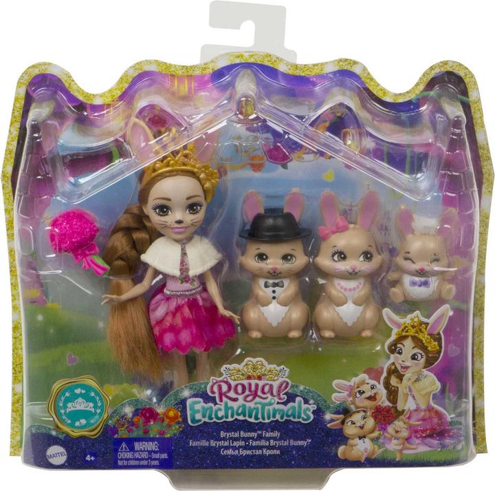 Actual product image Enchantimals Rabbit family