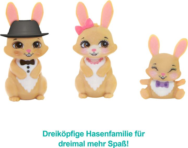 Actual product image Enchantimals Rabbit family