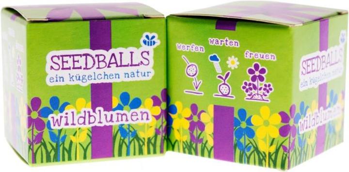 Die Stadtgärtner Wildblumen im Würfel (Keimlinge)