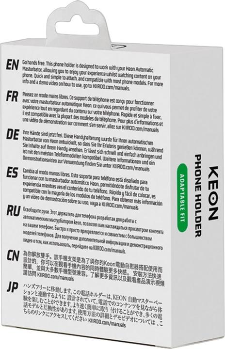 Actual product image Kiiroo KEON Accessory Phone Holder
