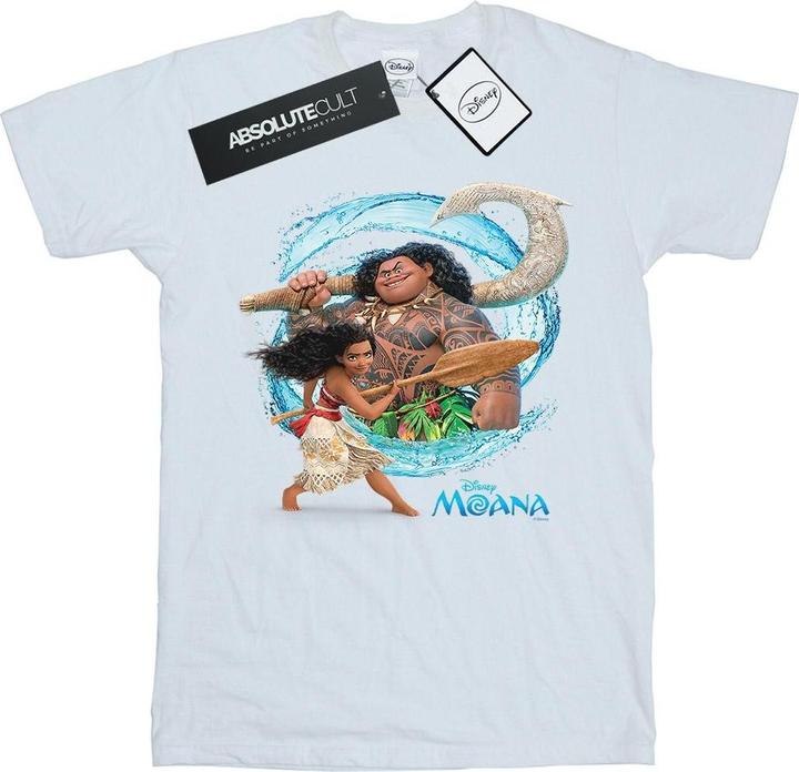 Immagine prodotto Disney Moana And Maui Wave Maglietta Ampia Donna (M)