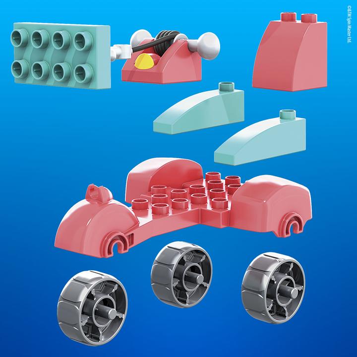 Actual product image Mega Bloks Paw Patrol scooter