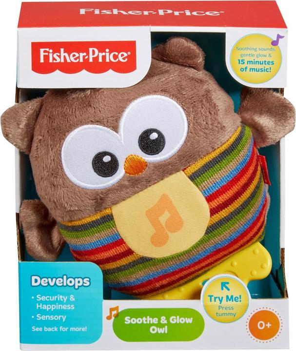 Immagine prodotto Fisher-Price Gufo coccoloso incandescente (20.30 cm)