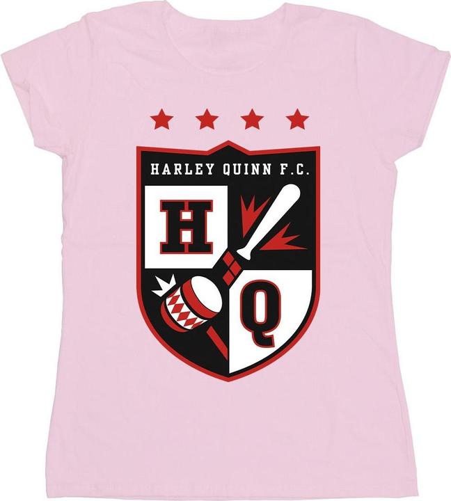 Image du produit Justice League - T-shirt HARLEY QUINN FC POCKET - Femme (S)