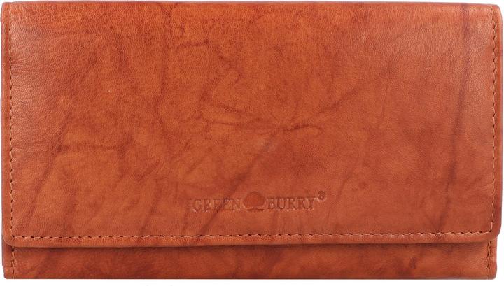 Produktbild Greenburry Basic Geldbörse RFID Leder 17 cm