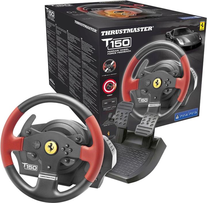 Actual product image Thrustmaster T150 Ferrari Wheel Force Feedback (PC, PS3, PS4)