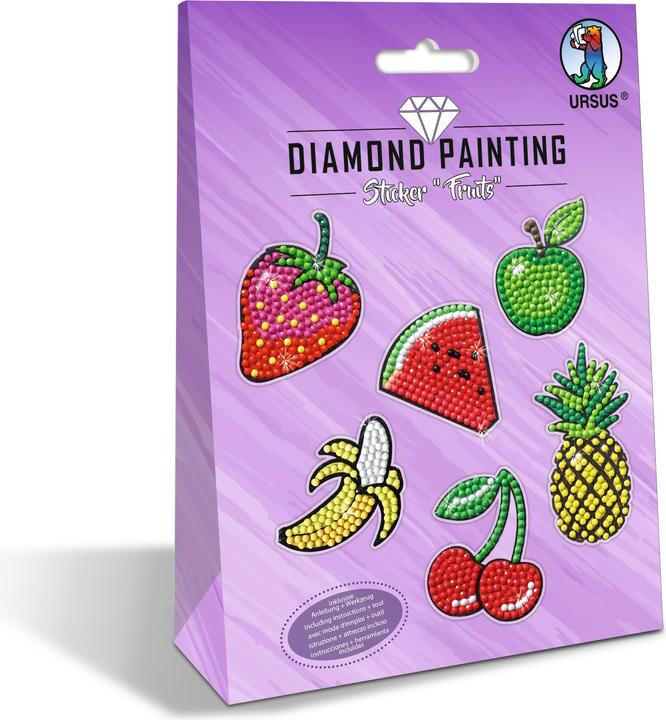Produktbild Ursus Motivsticker Diamond Painting Fruits