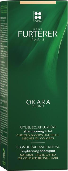 Produktbild Rene Furterer Okara Blond Leuchtkraft-Shampoo (200 ml, Flüssiges Shampoo)