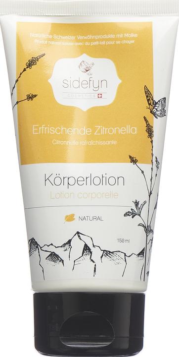 Sidefyn Cosmetics Cosmetics Erfrischende Zitronella Körperlotion (Körpercreme, 150 ml)