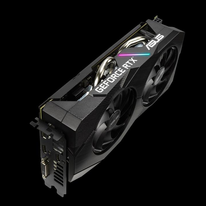 Actual product image ASUS GeForce DUAL RTX 2060 O6G EVO (6 GB)