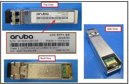 Actual product image HPE J9150d
