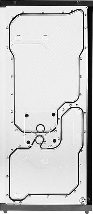 Produktbild Stealkey Customs Lian Li O11D XL Front SK2 DDC Distroplate - Acryl