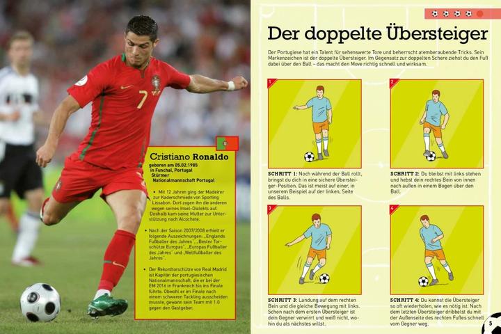 Produktbild Die besten Fussballtricks - Mit Trainingsposter (Deutsch, Hendrik Kranenberg, Sandra Noa, Schwager & Steinlein Verlag, 2017)