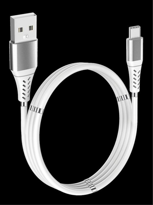 Produktbild Gadget Monster GadgetMonster USB-A - USB-C 1M vit - Digital/Daten (1 m)