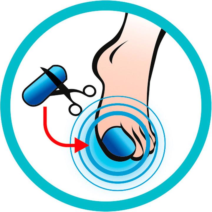 Actual product image Sidas Gel Toe Cap (Foot plasters)