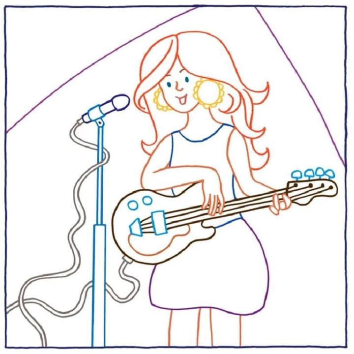 Image du produit Livre de coloriage en papier magique pour les filles