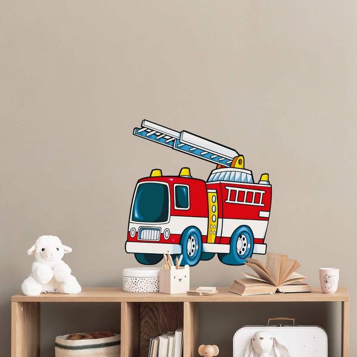 Image du produit Trenddeko Pompiers (80 x 80 cm)