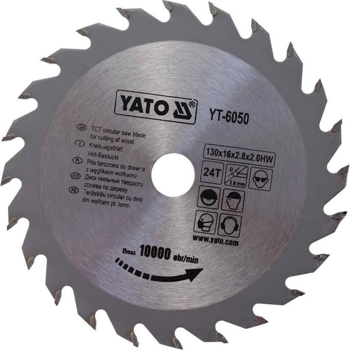 Yato Professional HM Circular Saw Blade 130x16 24T YT-6050