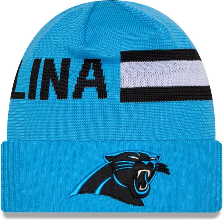 Produktbild New Era NFL Sideline Tech Knit Mütze - Carolina Panthers