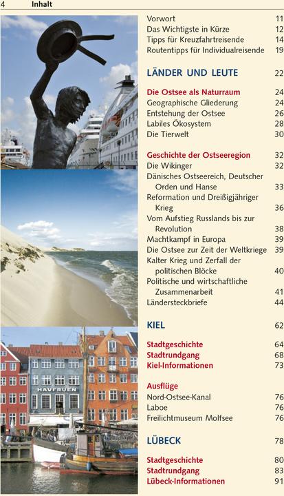 Produktbild Reiseführer Ostseestädte (Deutsch, André Micklitza, Christian Nowak, Gunnar Strunz, Rasso Knoller, Hinnerk Dreppenstedt, Volker Hagemann, Corinna Grulich, 2024)
