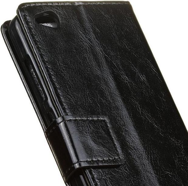 Produktbild MU Classic Crazy Horse II Leder Bookcover Series (Xiaomi Redmi 4A)