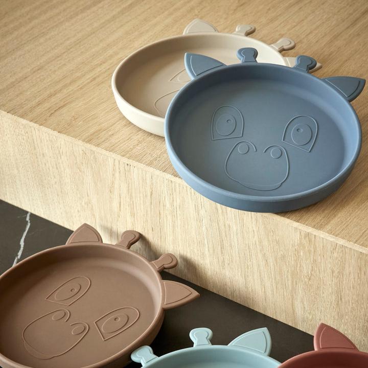 Actual product image Nuuroo Silicone tableware set Lykke Koala Bering Sea
