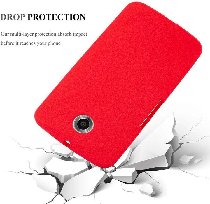 Produktbild Cadorabo TPU Frosted Cover (Google Nexus 6)