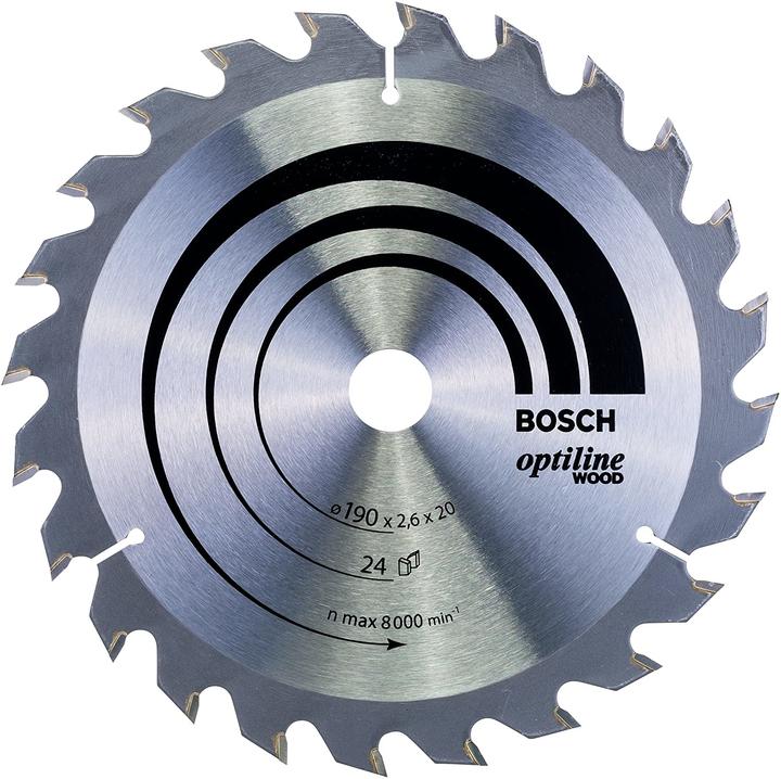 Actual product image Bosch Professional Zubehör PRO Wood circular saw blade, 190 x 2.6 x 20 mm